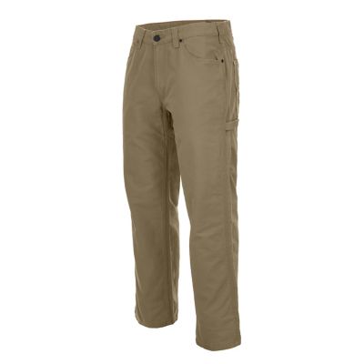 Image showing 2 th Ridgecut Men's Relaxed Fit Mid-Rise Canvas Utility Pants