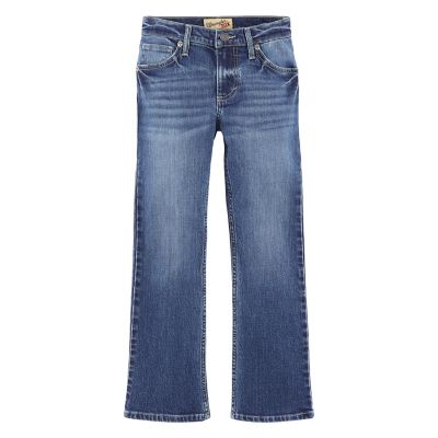Image showing 0 th Wrangler Boys' Slim Fit Low-Rise 20X Vintage Bootcut Jeans