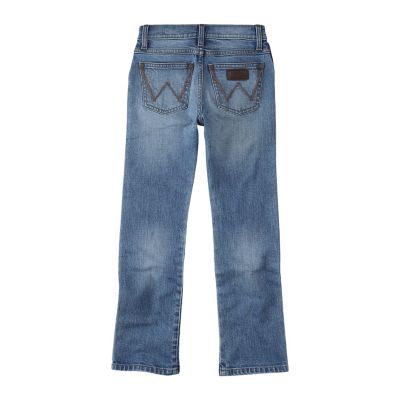 Image showing 1 th Wrangler Boys' Retro Slim Straight Jeans