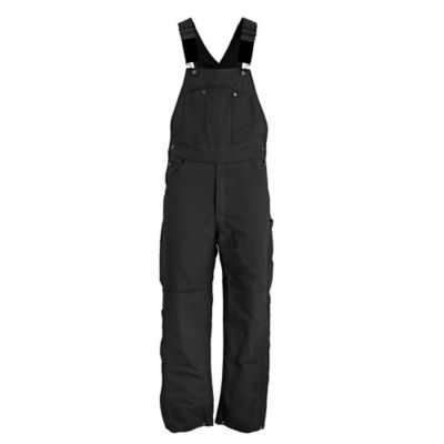 Blue Mountain Men's Rigid Duck Heavy-Duty Traditional Insulated Bib Overalls