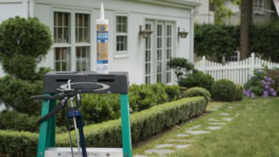 Image showing  10.1 oz. Advanced Silicone II Window and Door Sealant, White