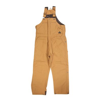 Ridgecut Men's Heavy-Duty Rigid Duck Insulated Bib Overalls