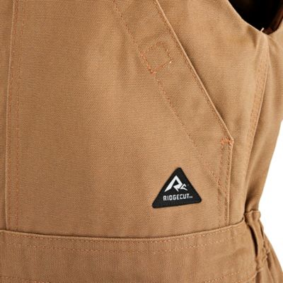 Image showing 5 th Ridgecut Men's Heavy-Duty Rigid Duck Insulated Bib Overalls
