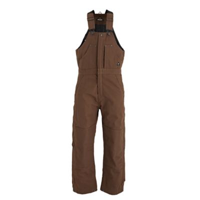 Image showing  Men's Toughshield Sanded Duck Super-Duty Insulated Bib Overalls