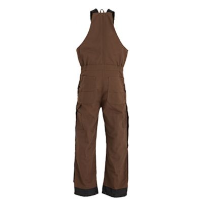 Image showing  Men's Toughshield Sanded Duck Super-Duty Insulated Bib Overalls
