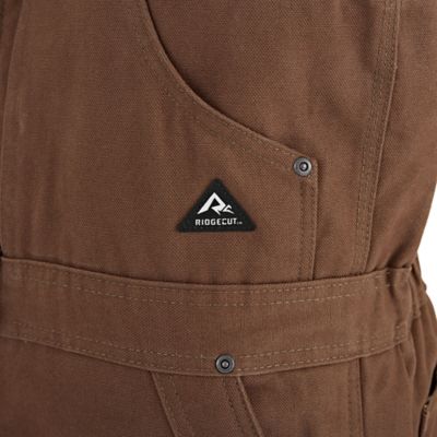 Image showing 5 th Ridgecut Men's Toughshield Sanded Duck Super-Duty Insulated Bib Overalls