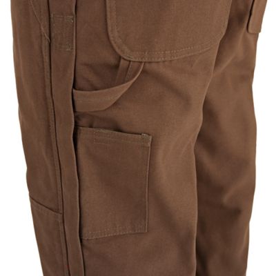 Image showing 6 th Ridgecut Men's Toughshield Sanded Duck Super-Duty Insulated Bib Overalls