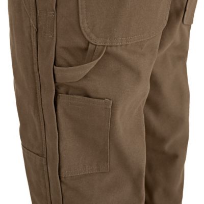 Image showing 6 th Ridgecut Men's Toughshield Sanded Duck Super-Duty Insulated Bib Overalls