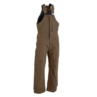 Image showing  Men's Toughshield Sanded Duck Super-Duty Insulated Bib Overalls
