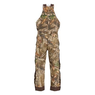 Image showing  Men's Water-Repellent Insulated Camo Bib Overalls