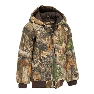 Image showing  Boys' Water-Resistant Insulated Camo Jacket