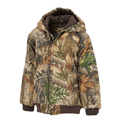 Image showing  Boys' Water-Resistant Insulated Camo Jacket