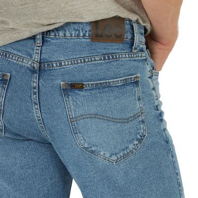 Image showing 4 th Lee Men's Legendary Relaxed Straight Jeans