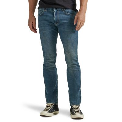 Image showing 0 th Lee Men's Extreme Motion Slim Straight Jeans