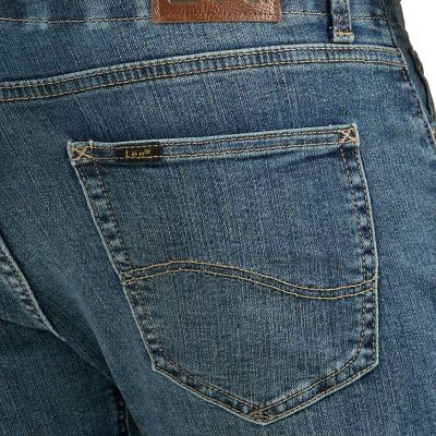 Image showing 4 th Lee Men's Extreme Motion Slim Straight Jeans