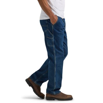 Image showing 2 th Lee Men's Relaxed Fit Mid-Rise Legendary Workwear Carpenter Jeans