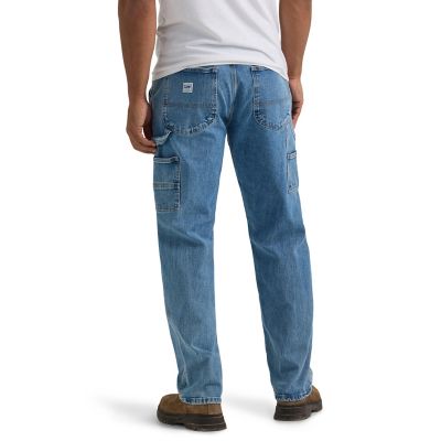 Image showing 1 th Lee Men's Relaxed Fit Mid-Rise Legendary Workwear Carpenter Jeans