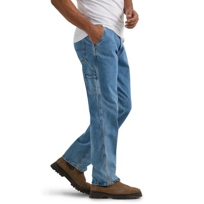 Image showing 2 th Lee Men's Relaxed Fit Mid-Rise Legendary Workwear Carpenter Jeans