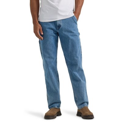 Lee Men's Relaxed Fit Mid-Rise Legendary Workwear Carpenter Jeans