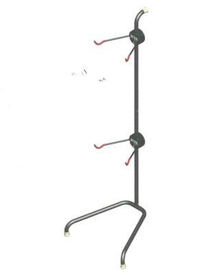 Image showing  Heavy-Duty Non-Mounted Bike Rack