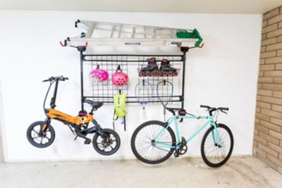 Image showing 6 th Bike-Tree Ultra Customizable Mounted Garage Organizer/Bike Rack