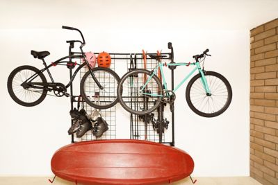 Bike-Tree Ultra Max Customizable Mounted Garage Organizer/Bike Rack