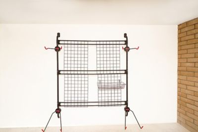 Image showing  Ultra Max Customizable Mounted Garage Organizer/Bike Rack