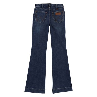 Image showing 1 th Wrangler Women's High-Rise Retro Bailey Trouser Jeans