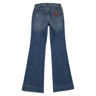Image showing 1 th Wrangler Women's High-Rise Retro Bailey Trouser Jeans