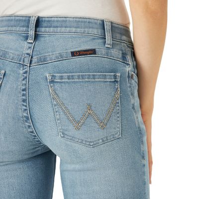 Image showing 4 th Wrangler Women's Mid-Rise Ultimate Riding Jeans, Willow