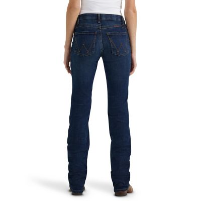 Image showing 1 th Wrangler Women's Mid-Rise Ultimate Riding Jeans, Willow