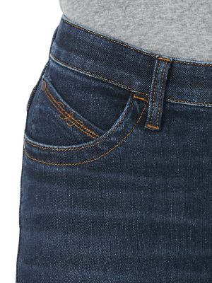 Image showing 3 th Wrangler Women's Mid-Rise Ultimate Riding Jeans, Willow