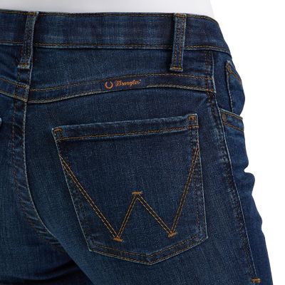 Image showing 4 th Wrangler Women's Mid-Rise Ultimate Riding Jeans, Willow