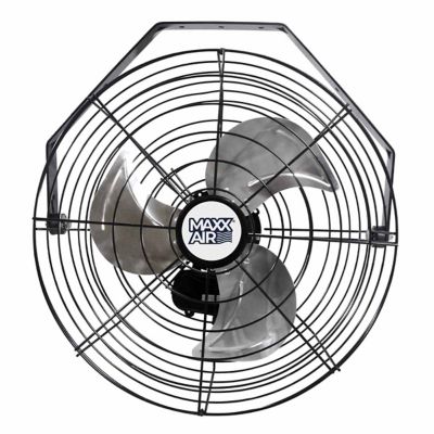 Image showing  18 In. 3-Speed Indoor Tilting Wall-Mounted Poultry Fan with Wide Guard