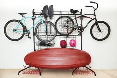 Bike-Tree Heavy-Duty Ultra Max Customizable Mounted Garage Organizer/Bike Rack