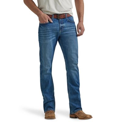 Wrangler Men's Slim Fit Low-Rise 20X Vintage Bootcut Jeans