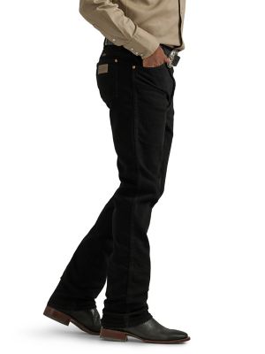 Image showing 2 th Wrangler Men's Slim Fit High-Rise Active Flex Cowboy Cut Jeans