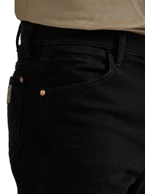Image showing 3 th Wrangler Men's Slim Fit High-Rise Active Flex Cowboy Cut Jeans