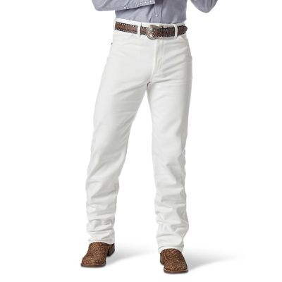 Wrangler Men's Classic Fit High-Rise Cowboy Cut Denim Color Jeans