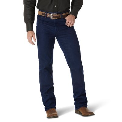 Wrangler Men's Slim Fit High-Rise Cowboy Cut Stretch Jeans, 100938BLK