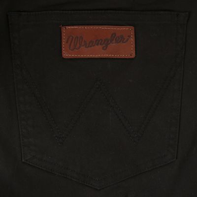 Image showing 3 th Wrangler Men's Slim Fit Mid-Rise Retro Straight Leg Jeans