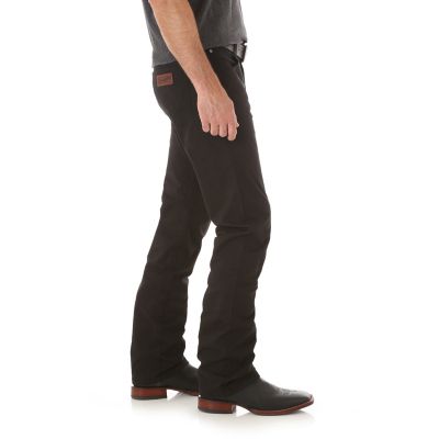 Image showing  Men's Slim Fit Mid-Rise Retro Straight Leg Jeans