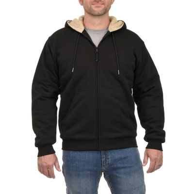 Ridgecut Men's Insulated Sherpa-Lined Full-Zip Jacket