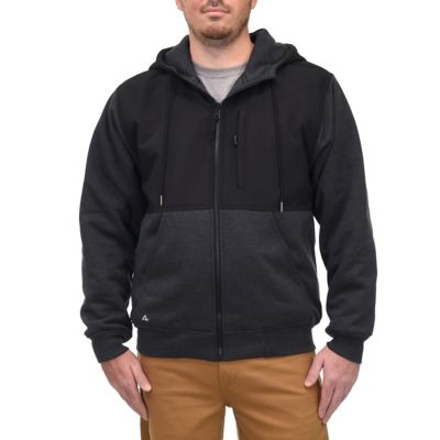 Ridgecut Men's Cordura Full-Zip Quilt-Lined Fleece Insulated Jacket
