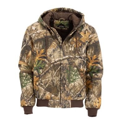 Ridgecut Men's Quilt-Lined Hooded Camo Jacket