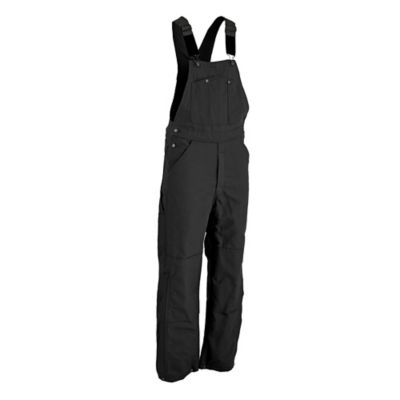 Image showing  Men's Water-Repellent Rigid Duck Heavy-Duty Traditional Insulated Bib Overalls