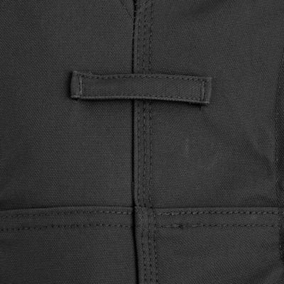 Image showing  Men's Water-Repellent Rigid Duck Heavy-Duty Traditional Insulated Bib Overalls