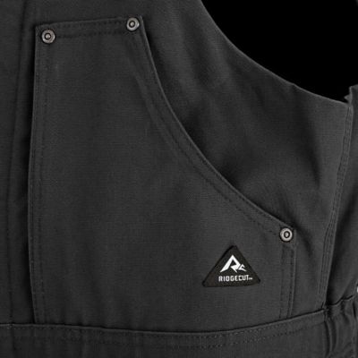 Image showing  Men's Heavy-Duty Rigid Duck Insulated Bib Overalls