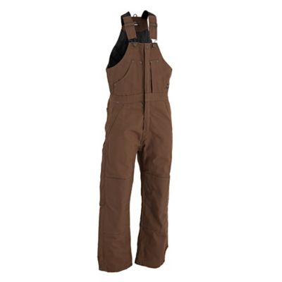 Image showing  Men's Toughshield Sanded Duck Super-Duty Insulated Bib Overalls