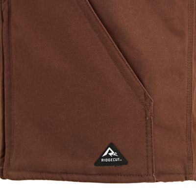 Image showing 5 th Ridgecut Men's Toughshield Super-Duty Sherpa-Lined Sanded Duck Vest